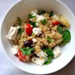 Greek Infused Quinoa Salad