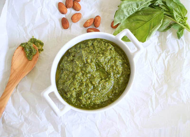 basil almond pesto