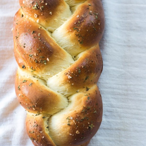 Savory Tomato Stuffed Challah Bread - The Little Ferraro Kitchen