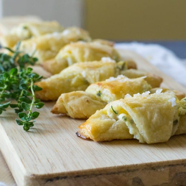 Savory Herb and Cheese Rugelach - The Little Ferraro Kitchen