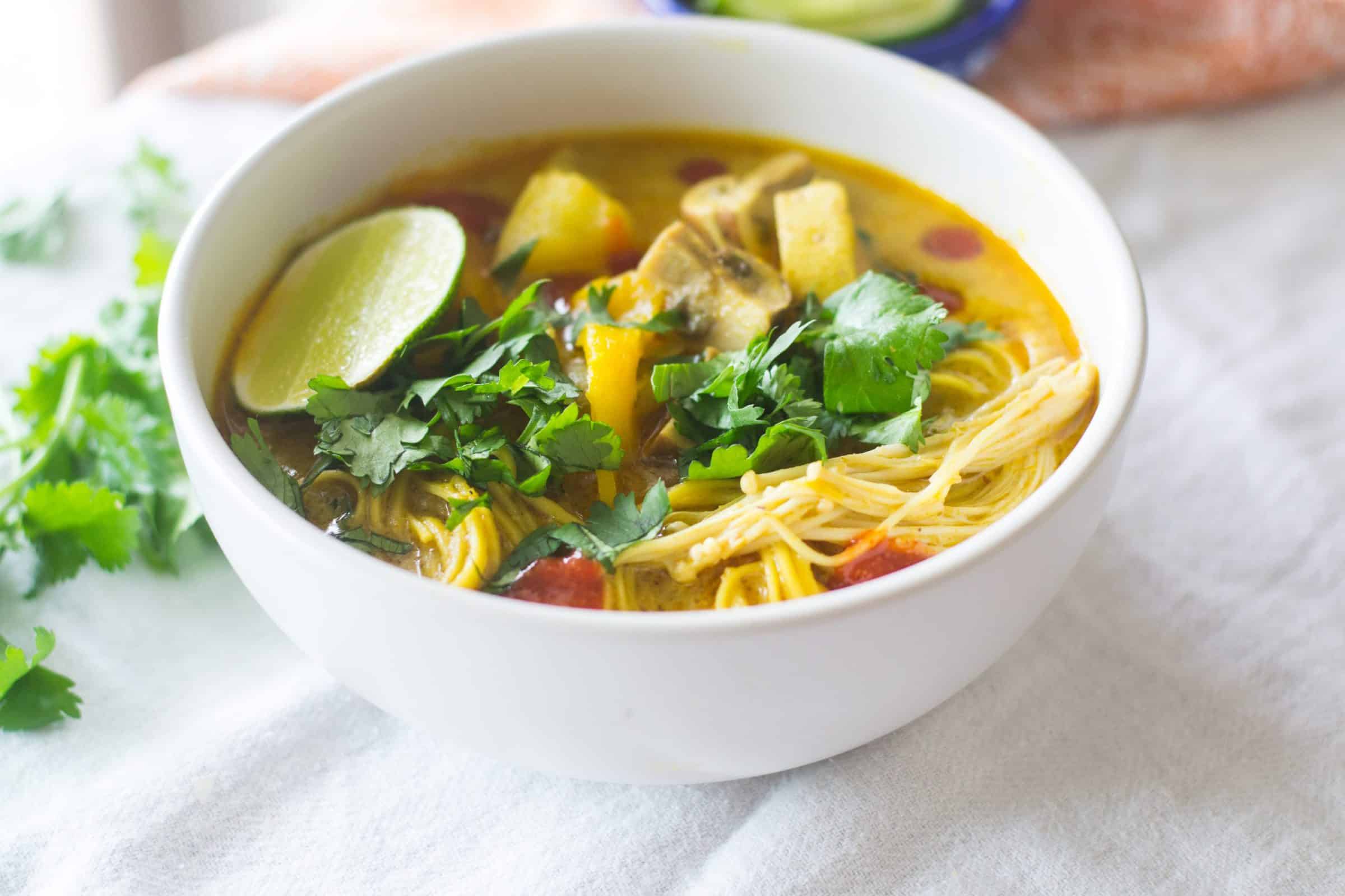 Vegetable Green Curry Soup The Little Ferraro Kitchen