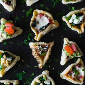 Savory Hamantaschen with 6 Different Fillings