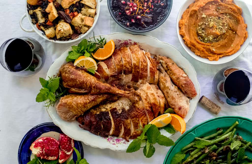 Roast Turkey with Citrus, Herbs and Za'atar The Little Ferraro Kitchen