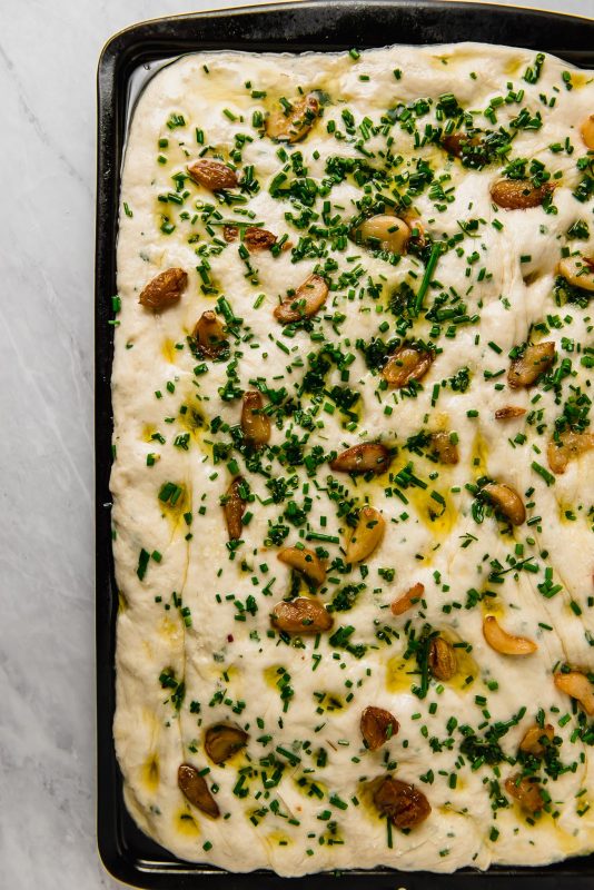 Roasted Garlic and Herb Focaccia The Little Ferraro Kitchen