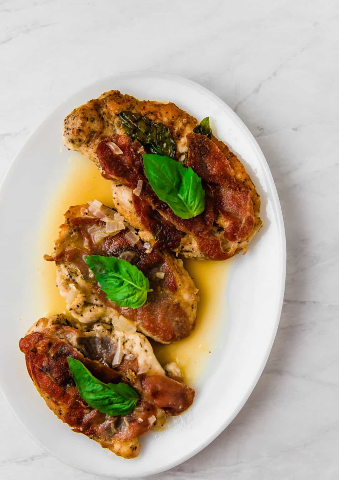 Chicken Saltimbocca with Speck and Herbes de Provence - The Little ...