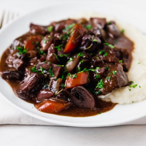 Julia Child Beef Bourguignon -The Little Ferraro Kitchen