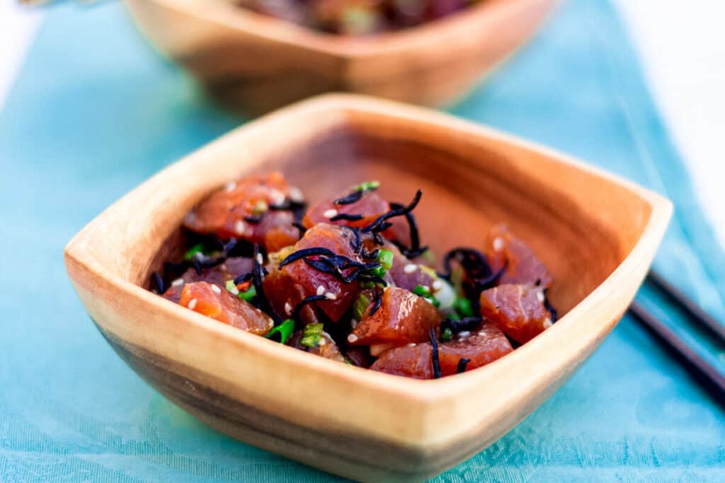 Shoyu Ahi Poke Bowl (Hawaiian Ahi Poke Bowl)