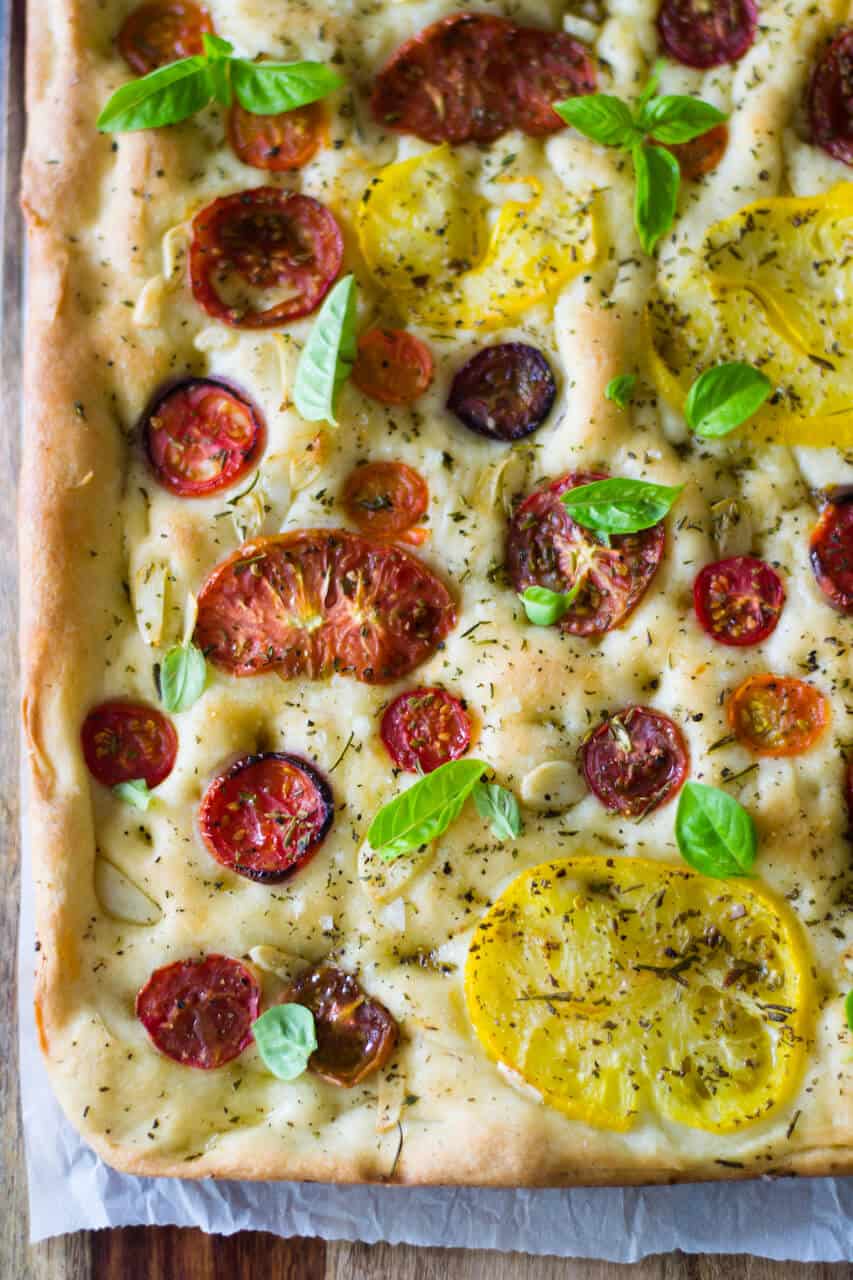 Heirloom Tomato Focaccia