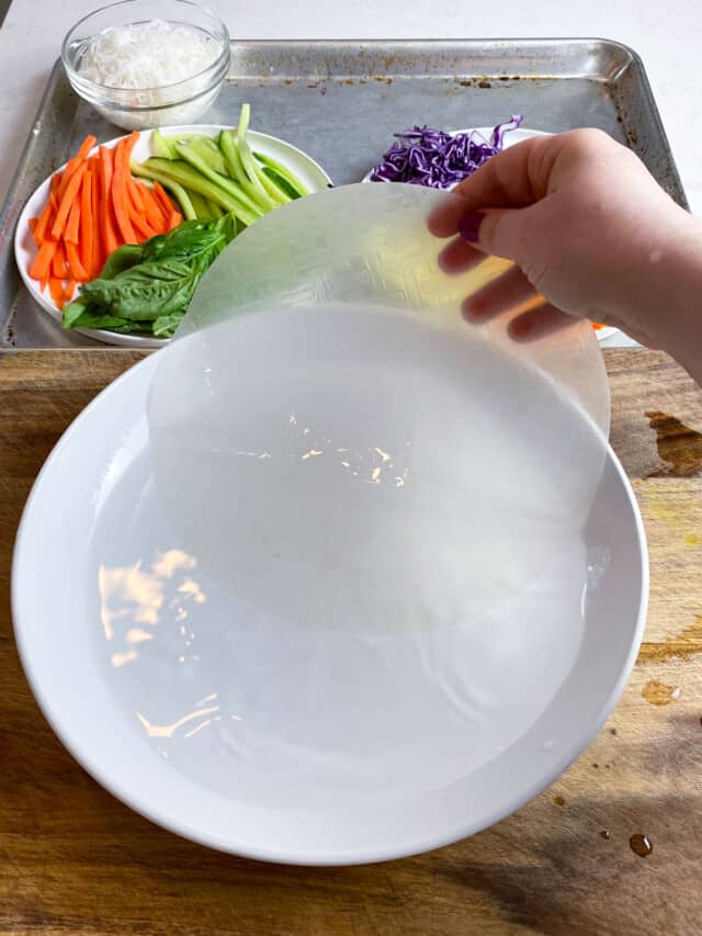 Vegetable Rice Paper Rolls (Fresh Spring Rolls) The Little Ferraro Kitchen