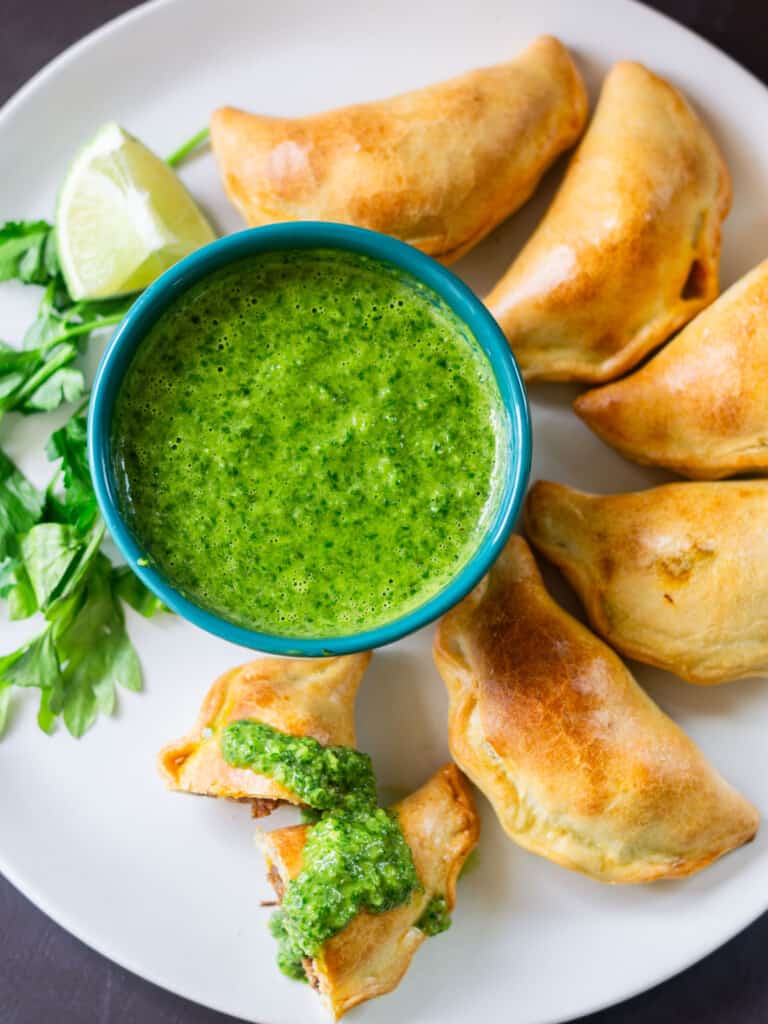 Brisket Empanadas with Passion Fruit Chimichurri The Little Ferraro