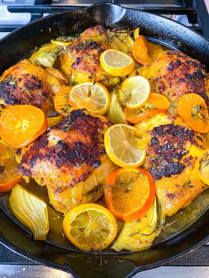 Roast Chicken with Fennel and Citrus The Little Ferraro Kitchen
