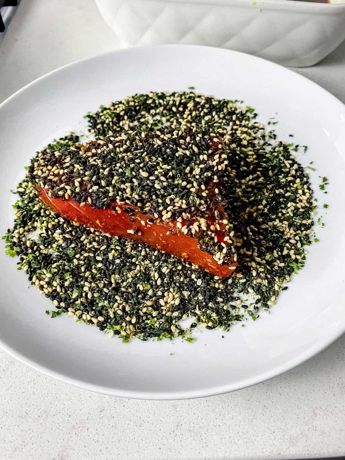Seared Furikake Ahi - The Little Ferraro Kitchen