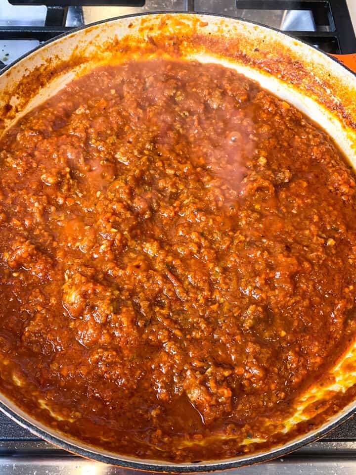 Simmer Ragu Rigatoni with Spicy Pork Ragu