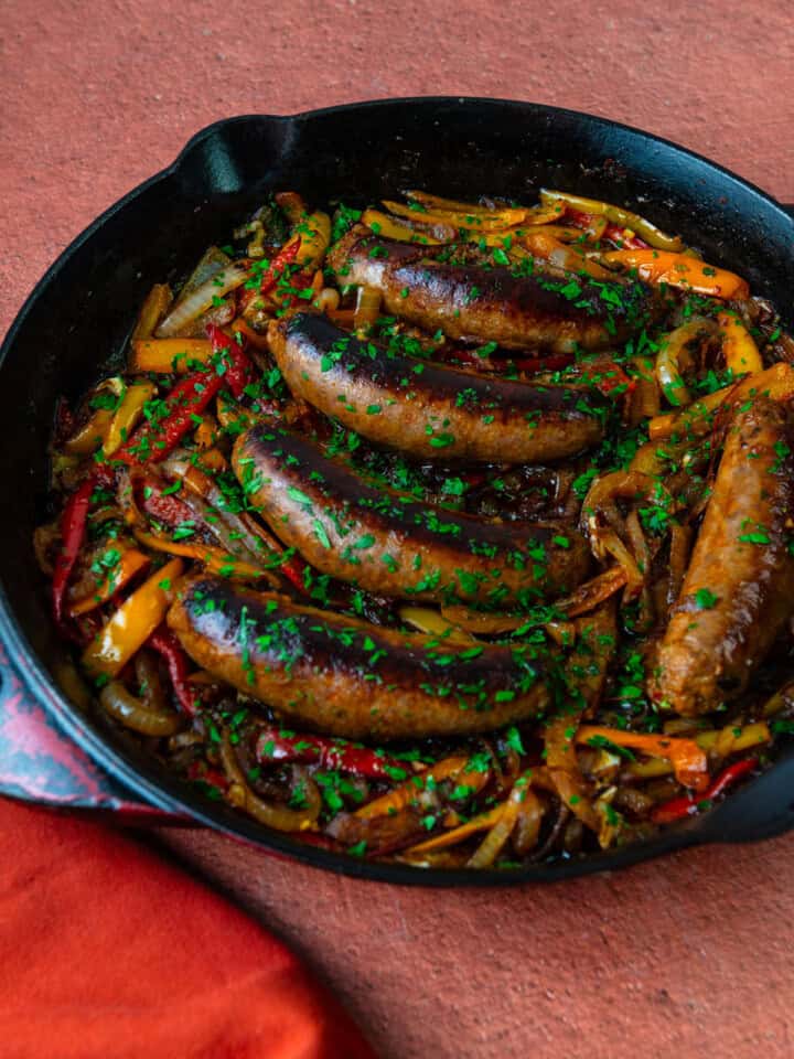 Italian Sausage and Peppers - The Little Ferraro Kitchen