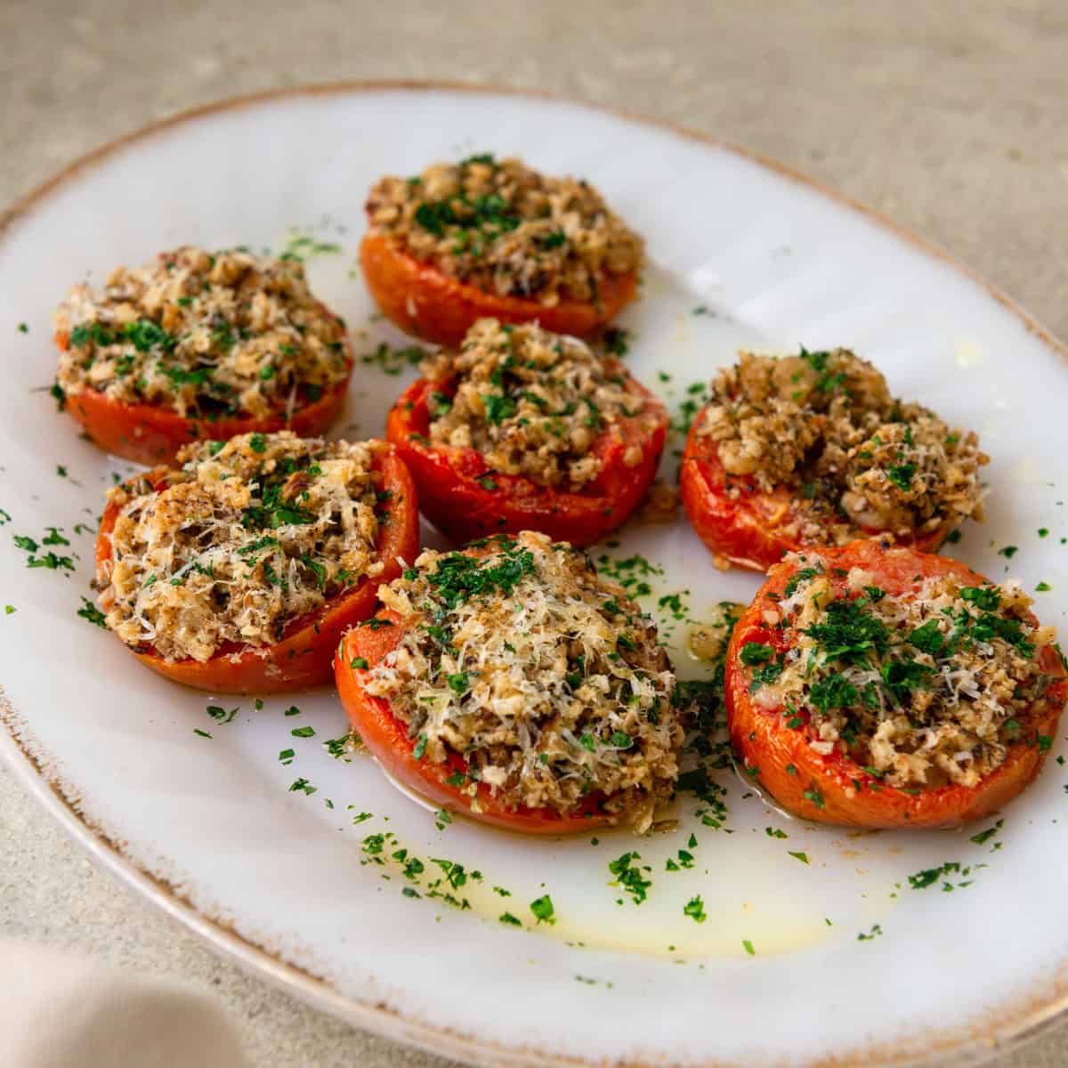 ベッドフレーム tomato Matzo Stuffed Tomatoes Provencal - The Little Ferraro Kitchen