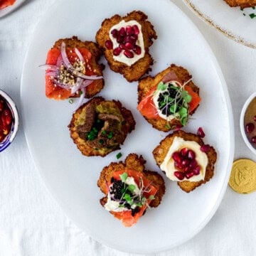 Host a festive and delicious Hanukkah dinner party, with appetizers, mains and fun games to play,